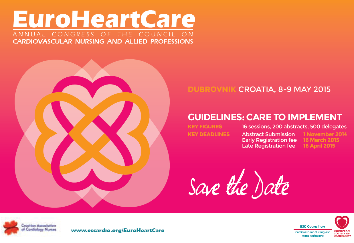 EuroHeartCare 2015 – first announcement