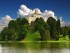 old castle on the hill in Trakoscan, Croatia