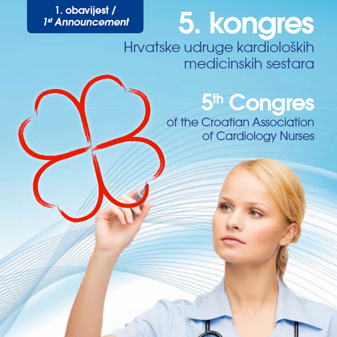 5. kongres Hrvatske udruge kardioloških medicinskih sestara – prva obavijest